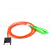 SCA-SCA102-MM-OHZFP1090 SC/APC光纖1分2多模分光器10/90 電信級多模一分二盒式光纖分光器 1分2光纖分路器 一比二尾纖式FBT分路器